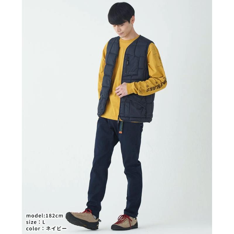   ダウンベスト ブラック 12M リサイクルナイロンミニリップ / ダウンベスト, Black – MARKAWARE