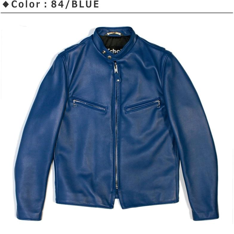 Schott ショット ラム革シングルライダース 241XX(7550) LAMBSKIN 