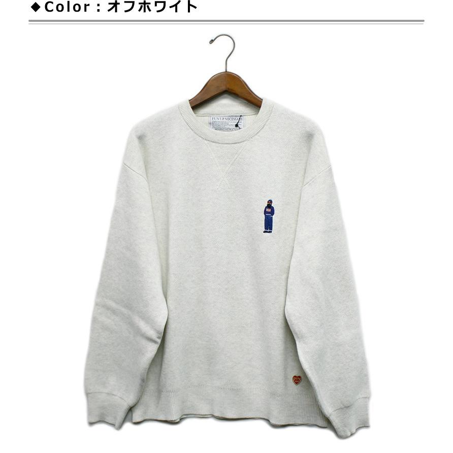 modem design（モデムデザイン） FUN / クルーネックニット「ヒゲ