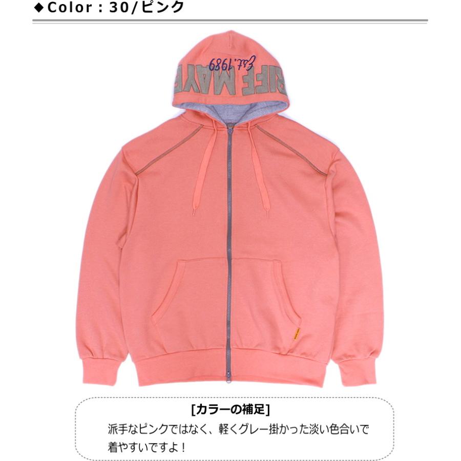 正規 美品 STONE  ピンクジップパーカー フード XLサイズ SEQUENZ（シークエンズ）】RHINE STONE ZIP P/K / ラインストーン