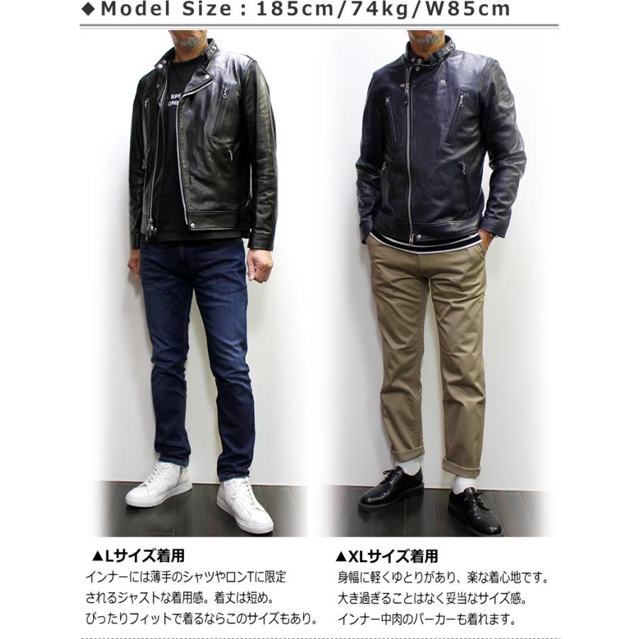 Schott N.Y.C ショット シープ革ダブルブレストライダース Schott N.Y.C ショット シープ革ダブルブレストライダース