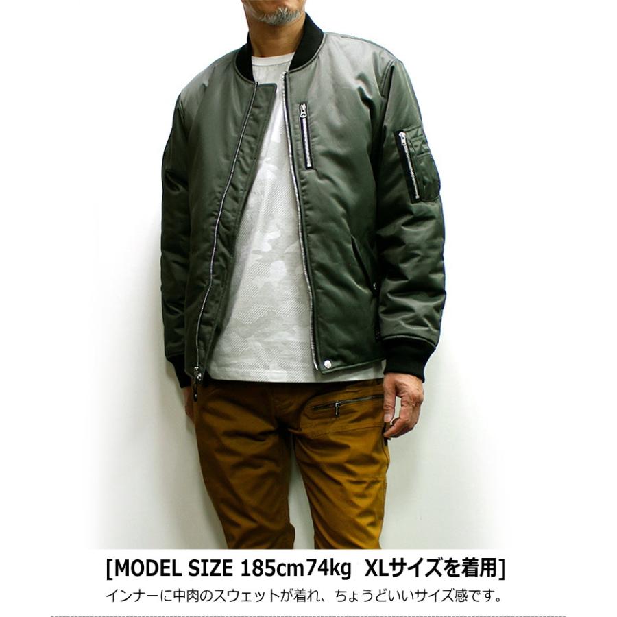 Schott NEW STYLE MA-1 JACKET 3Mシンサレート中綿 2022 (ショット