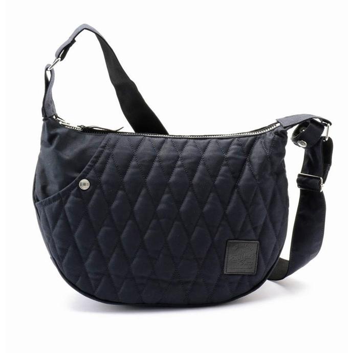 ショット パテッドバナナバッグ メッセンジャー キルティング ブラック PADDED BANANA BAG/バナナバッグ | Schott（ショット） ｜【公式