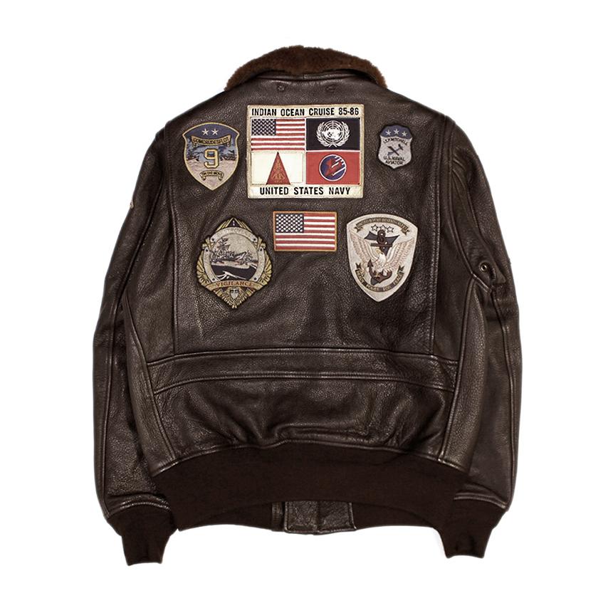 アビレックス/AVIREX "TOP GUN2 MODEL"G-1 FLIGHT JACKET GOAT LEATHER Ｇ-1ジャケットトップガンモデル2023〜2024年 山羊革｜p-mrt｜03