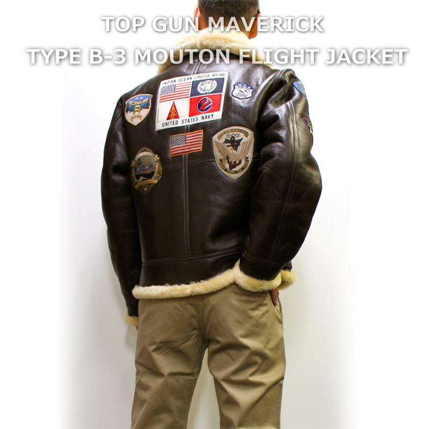 AVIREX B-3 TOP GUN MAVERICK / アビレックス B-3ムートン AVIREX B-3 TOP GUN MAVERICK / アビレックス B-3ムートン