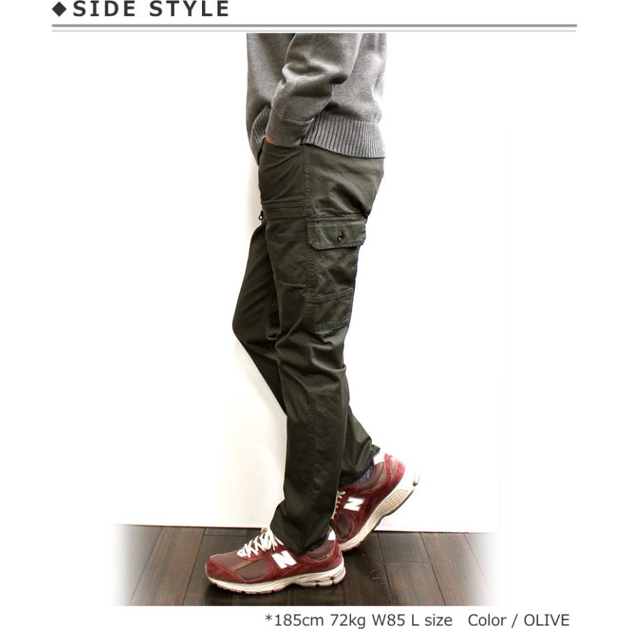 New！アビレックス ストレッチドビー素材 ８ポケットカーゴパンツ(AVIREX STRECH DOBBY 8POCKETS PANTS) No.783-4910002｜p-mrt｜14