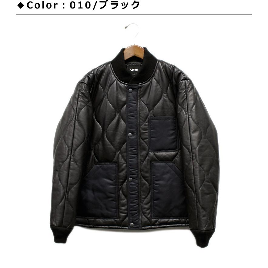Schott N.Y.C ショット / ラムレザー 中綿入りオニオン Schott N.Y.C ショット / ラムレザー 中綿入りオニオン