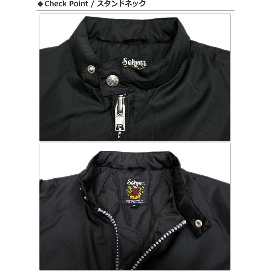 Schott N.Y.C ショット / ダウンシングルライダースジャケット Schott N.Y.C ショット / ダウンシングルライダースジャケット