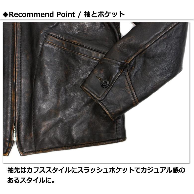 Schott N.Y.C LEATHER SPORTS JACKET / ショット シープスキン Schott N.Y.C LEATHER SPORTS JACKET / ショット シープスキン