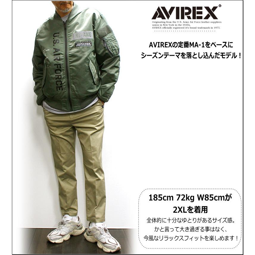 セール！30％オフ！AVIREX REFLECT STENCIL MA-1 FLIGHT JACKET / リフレクト ステンシル MA-1 フライトジャケット 2023秋冬限定モデル｜p-mrt｜08