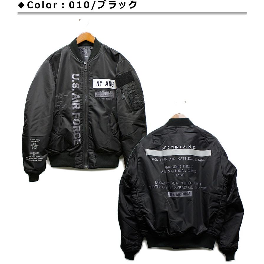 セール！30％オフ！AVIREX REFLECT STENCIL MA-1 FLIGHT JACKET / リフレクト ステンシル MA-1 フライトジャケット 2023秋冬限定モデル｜p-mrt｜10