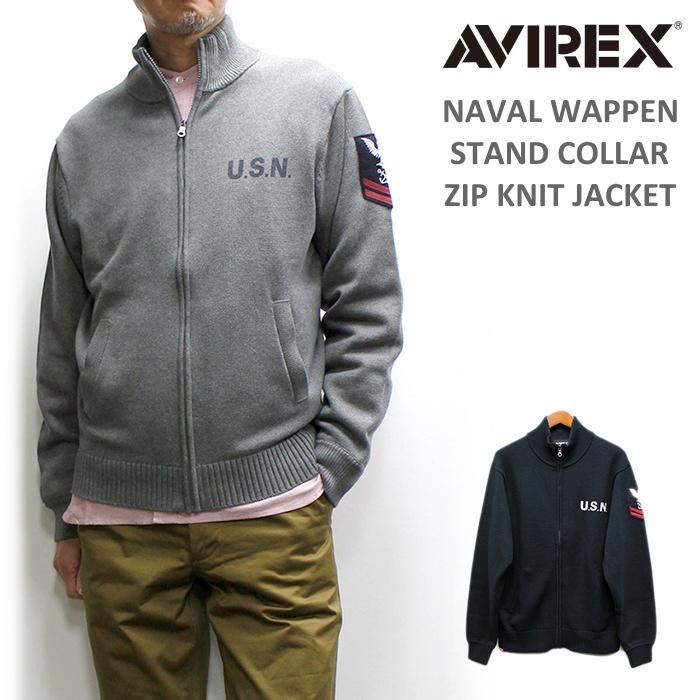 AVIREX（アヴィレックス） アビレックス ネイバル スタンド カラー 