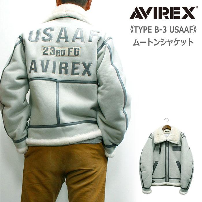 AVIREX AVIREX/アビレックス B-3ムートンフライトジャケット AVIREX AVIREX/アビレックス B-3ムートンフライトジャケット