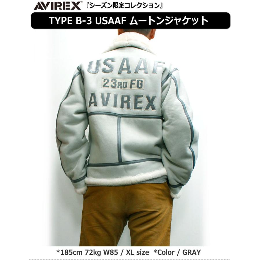 AVIREX AVIREX/アビレックス B-3ムートンフライトジャケット AVIREX AVIREX/アビレックス B-3ムートンフライトジャケット