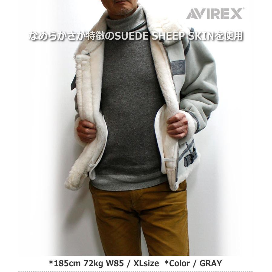 AVIREX AVIREX/アビレックス B-3ムートンフライトジャケット AVIREX AVIREX/アビレックス B-3ムートンフライトジャケット