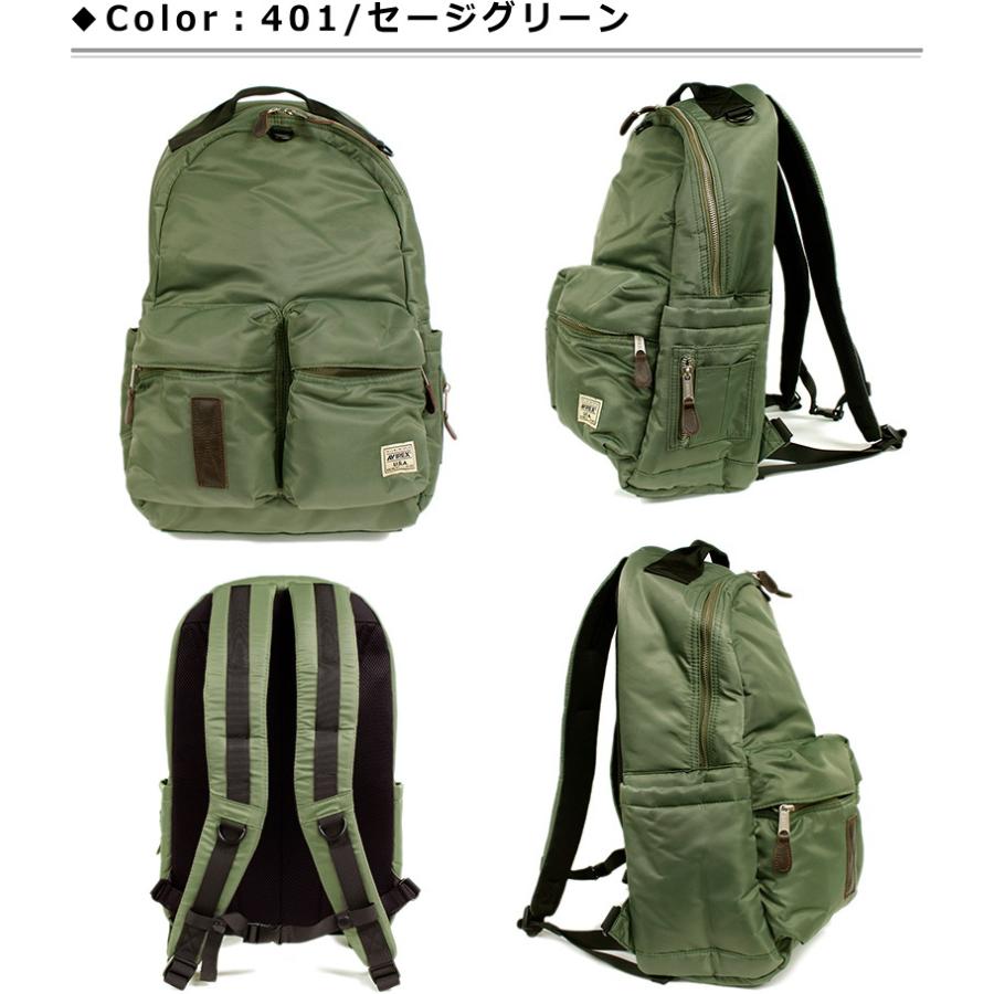 AVIREX（アヴィレックス） FLIGHT NYLON BACKPACK / フライト ナイロン バックパック リュックサック No.783 ...