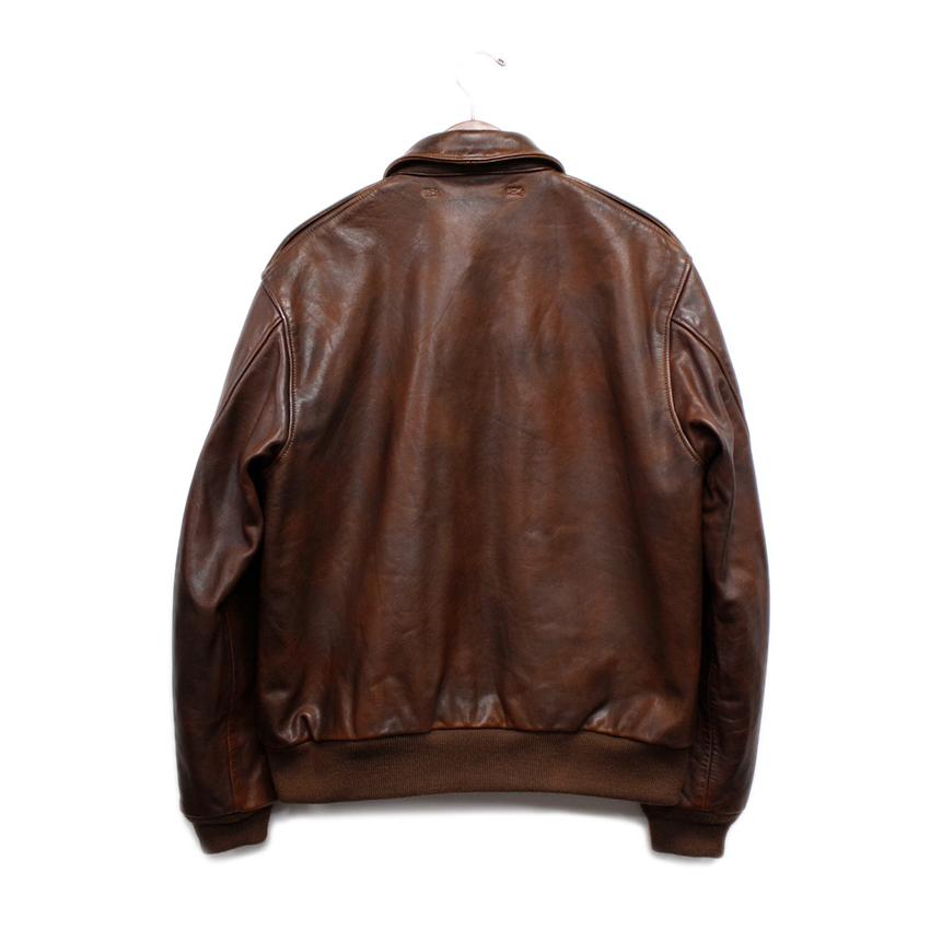 A2 アビレックス AVIREX 80s ビンテージ　レザージャケット　激レア 80s USA製 AVIREXアヴィレックス A-2 フライト レザージャケット