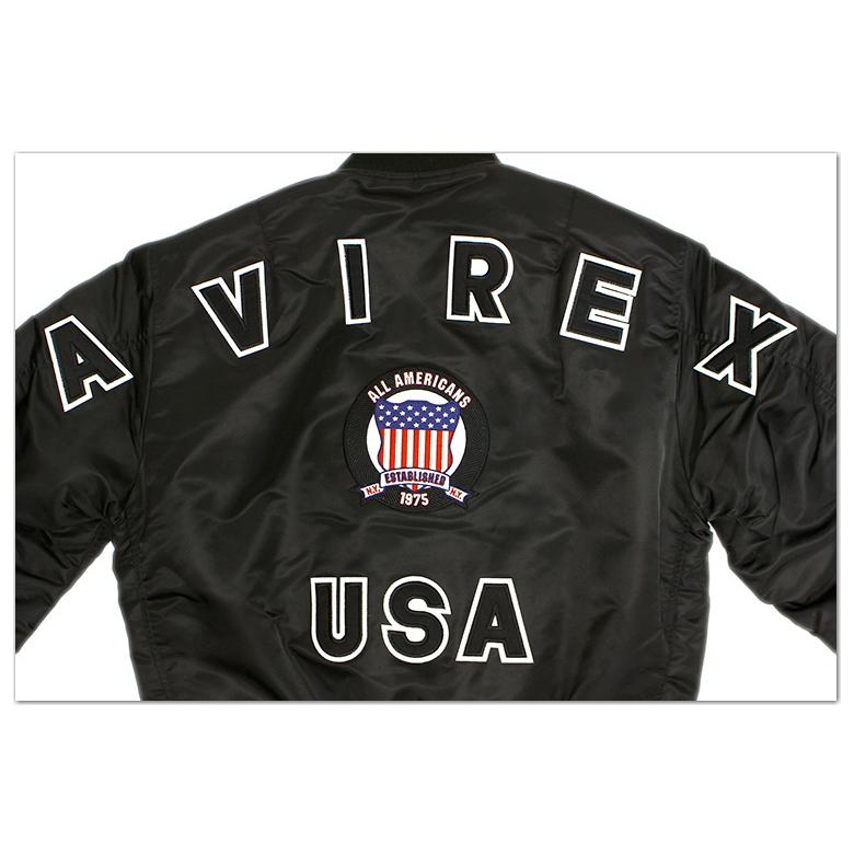 AVIREX 《50th Anniversary》MA-1 SIGNATURE BIG LOGO AVIREX 《50th Anniversary》MA-1 SIGNATURE BIG LOGO