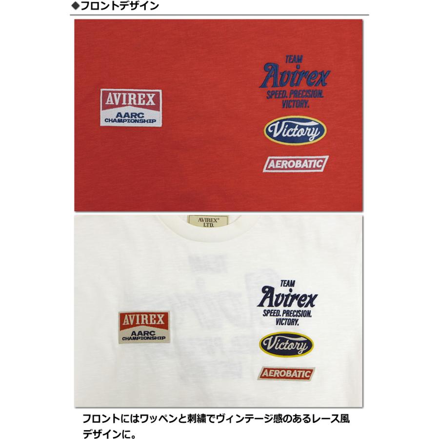 AVIREX（アヴィレックス） アビレックス レースチーム風ワッペン・刺繍