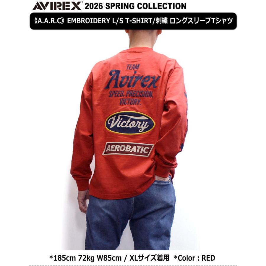 AVIREX（アヴィレックス） アビレックス レースチーム風ワッペン・刺繍