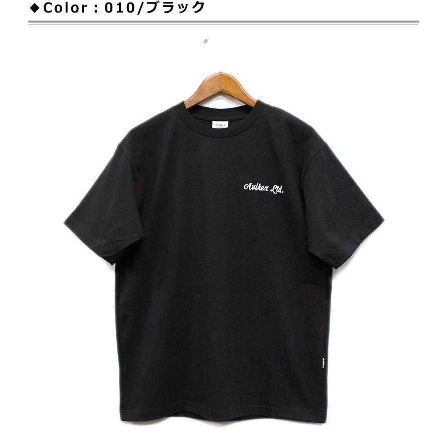 AVIREX（アヴィレックス） アビレックス 刺繍＆布パッチTシャツ 2026年