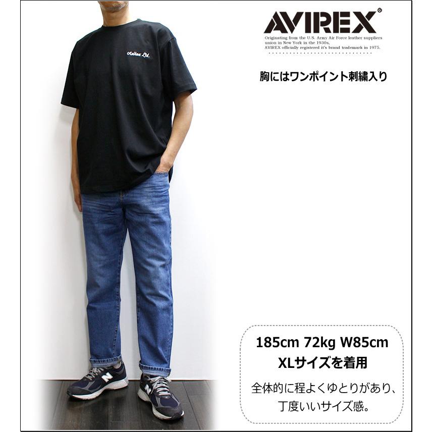AVIREX（アヴィレックス） アビレックス 刺繍＆布パッチTシャツ 2026年