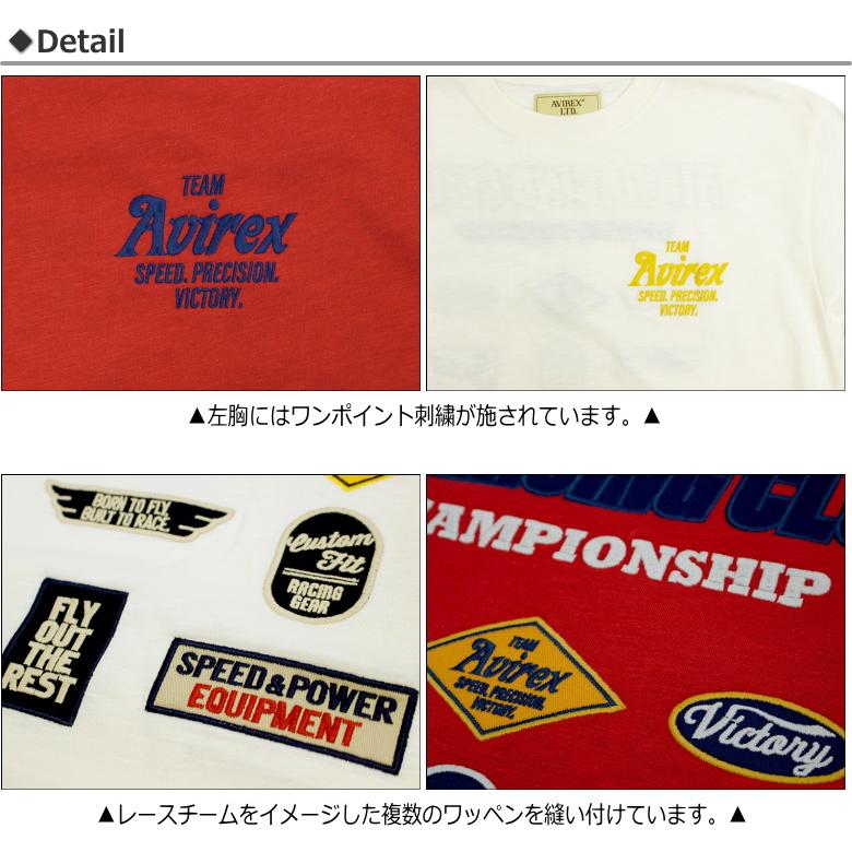 AVIREX（アヴィレックス） アビレックス エアレースチーム風ワッペン