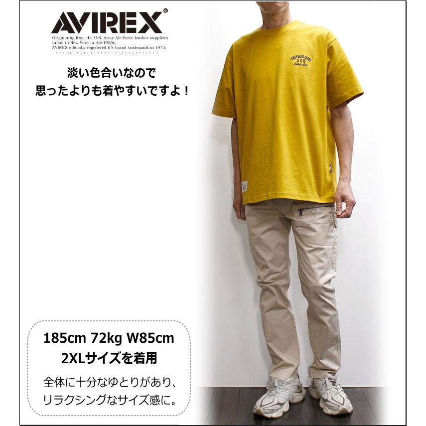 AVIREX（アヴィレックス） アビレックス ブルックリン刺繍Tシャツ 2026
