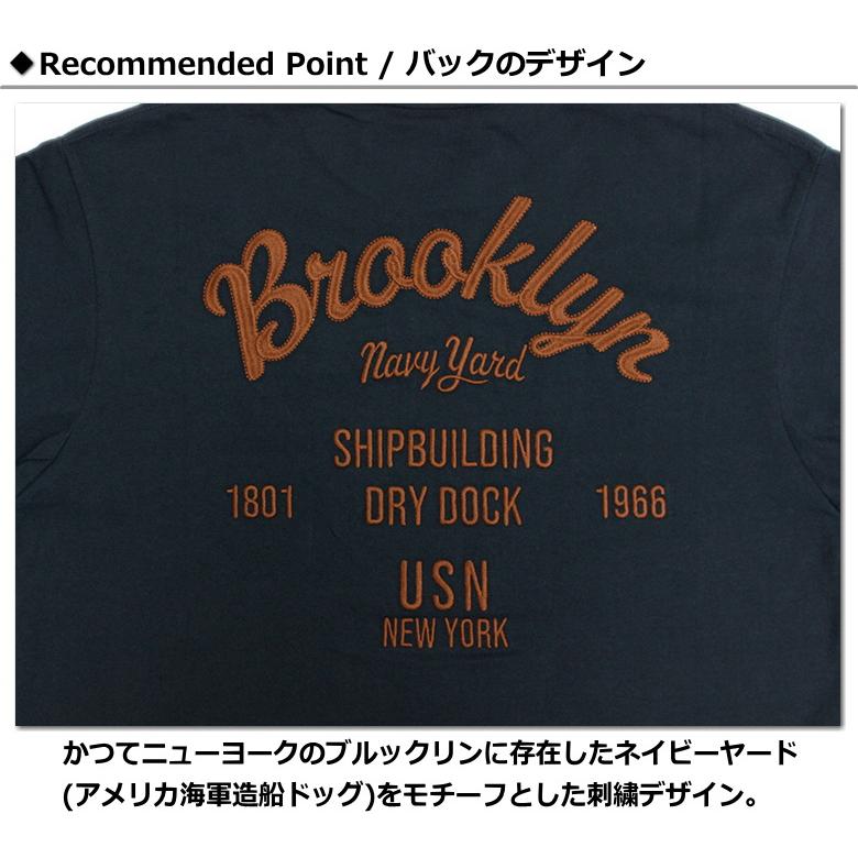 AVIREX（アヴィレックス） セール！アビレックス ブルックリン刺繍T
