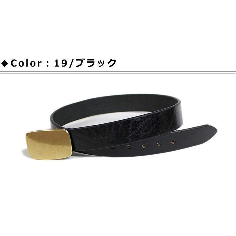 BARNS OUTFITTERS BARNS(バーンズ) 栃木レザーベルト ”ゴールド