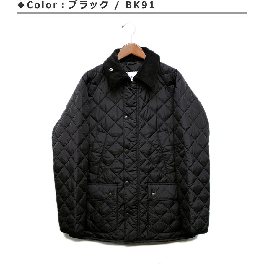 英国製 BARBOUR バブアー ロゴ刺繍 ミリタリー キルティング