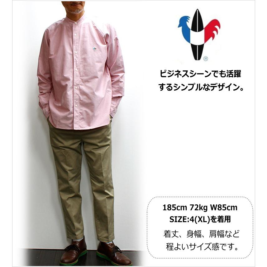 Arvor Maree(アルボー マレー) RAGLAN SLEEVE STAND COLLAR OXFORD SHIRT / ラグランスリーブ スタンドカラーオックスフォード長袖シャツ / 2024年春シーズン分｜p-mrt｜08