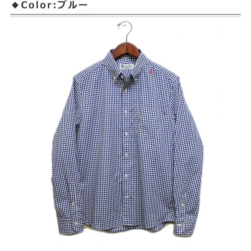 Sweep スウィープ ギンガムチェック柄ボタンダウン長袖シャツ Gingham Check Shirts メンズシャツ Sw022 Paradise Market 通販 Yahoo ショッピング
