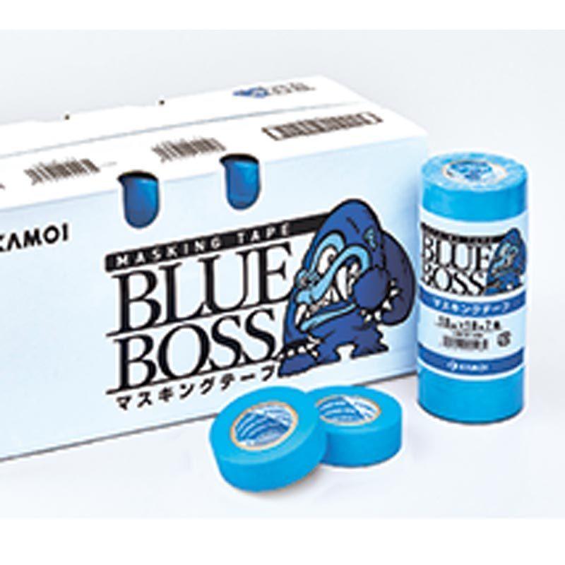 BBB ビッグボス ブルー 15mm幅×18M 80巻(1箱) カモイ マスキング