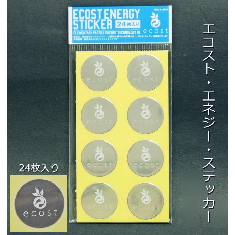 磁波防止ステッカー ecost(エコスト) energy 3枚入り（1枚8個） : ピー