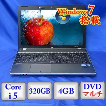 Windowsノート本体 HP ProBook4530s ProBook 4530s Notebook PC 2310M/15.6H/2/320/X/s/7PR/Mモデル