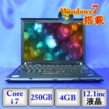 中古】ノートパソコンLenovo ThinkPad X201s [5397FUJ] -Windows7