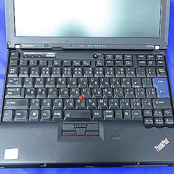 中古】ノートパソコンLenovo ThinkPad X201s [5397FUJ] -Windows7
