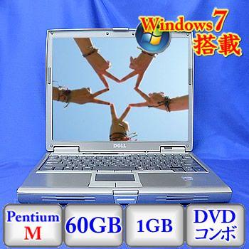 Dell Latitude D610 ノートPC 【中古品】 Dell Laptop Latitude D610 Model PP11L 80GB HDD Pentium M Tested