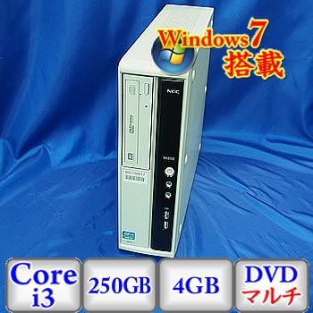 中古デスクトップパソコンNEC Mate MK34LL-G PC-MK34LLZDG Windows7