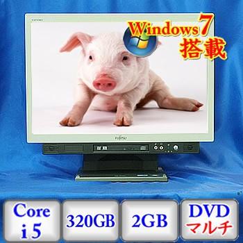中古デスクトップパソコン富士通 ESPRIMO K551/B FMVKF2K0E3 Windows7