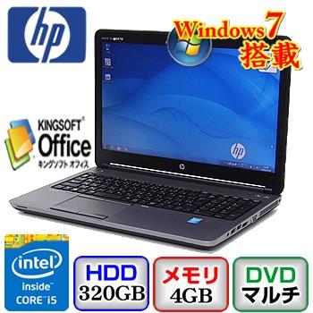 中古ノートパソコンHP HP ProBook 650 G1 F8Z39PA#ABJ Windows7