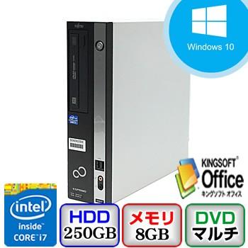 中古デスクトップパソコン富士通 ESPRIMO D582/F FMVDK3F0A1 Windows