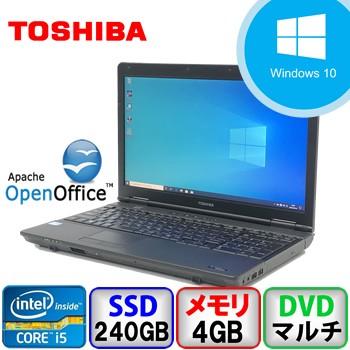 東芝 - 新品 SSD 240G 東芝 B552/H windows10 i5 DVD 新品 SSD 240G 東芝 B552/H windows10 i5 DVD