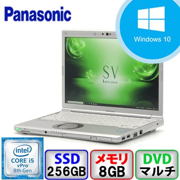 Let's note SV Bランク Windows11対応 Panasonic CF-SV7 Win10 Core i5