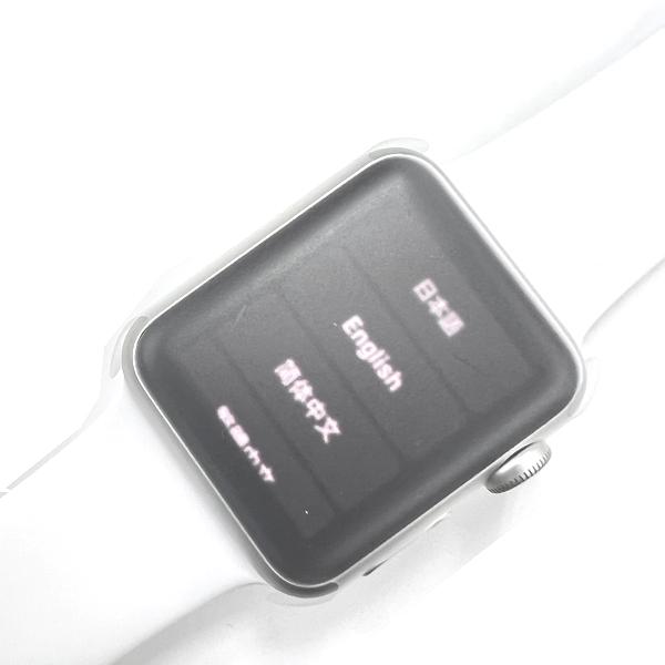 Apple Watch Series 1 38mm MNNG2J/A A1802 ホワイトスポーツバンド 