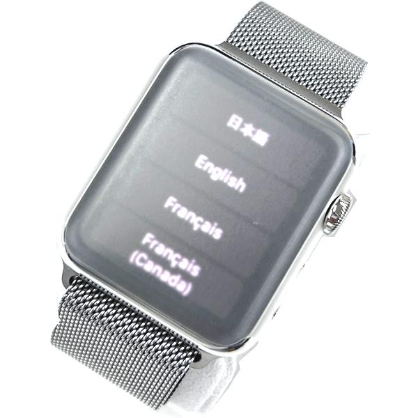 Apple Watch 42mm MJ3Y2J/A A1554 ミラネーゼループ 第1世代 充電確認 