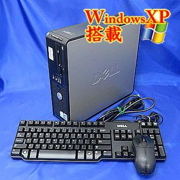 【中古】デスクトップパソコンDELL Optiplex 745 [DCCY] -WindowsXP Professional Pentium4 3GHz 1GB 80GB DVD-ROM｜p-pal