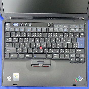 【中古】ノートパソコンIBM ThinkPad R40e [2684KNJ] -WindowsXP Professional Celeron 2.2GHz 512MB 40GB CD-ROM 14.1インチ｜p-pal｜03