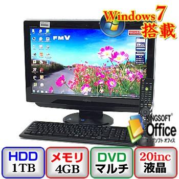 中古デスクトップパソコン富士通 ESPRIMO EH30/ET FMVE30ETB Windows7